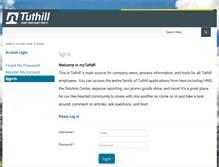 Tablet Screenshot of my.tuthill.com